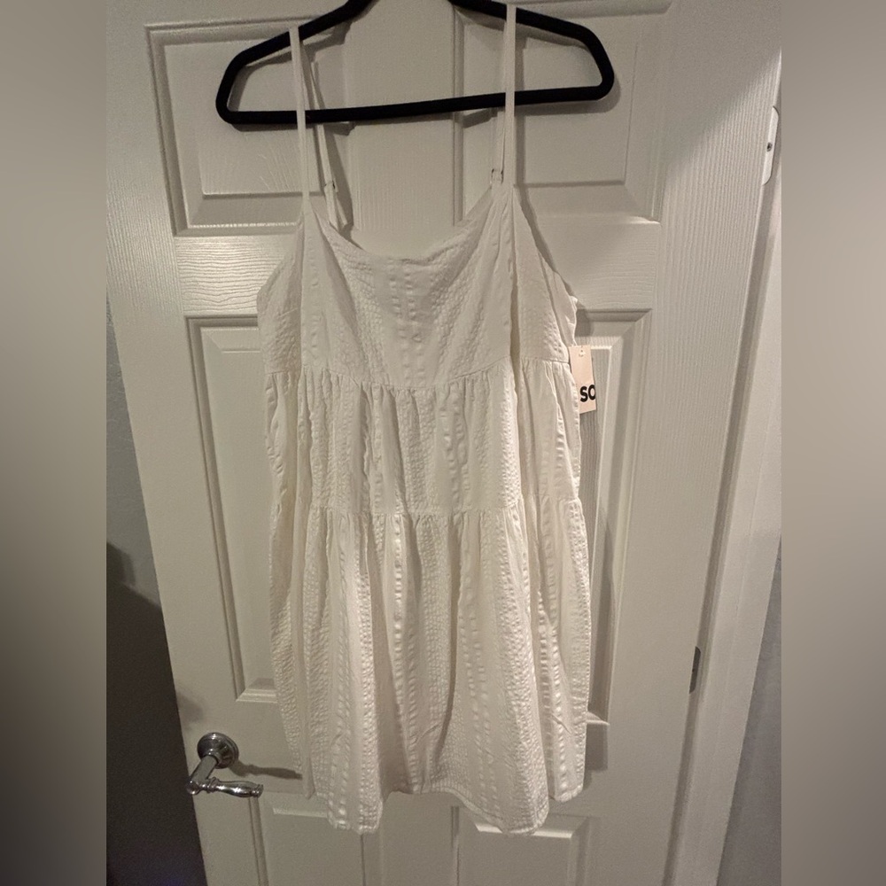 SO White Sleeveless Dress from Kohls NWT